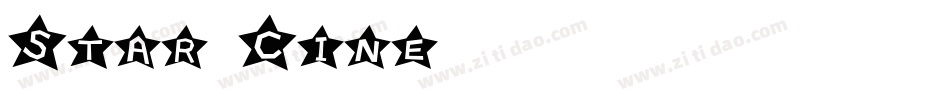 Star Cine字体转换